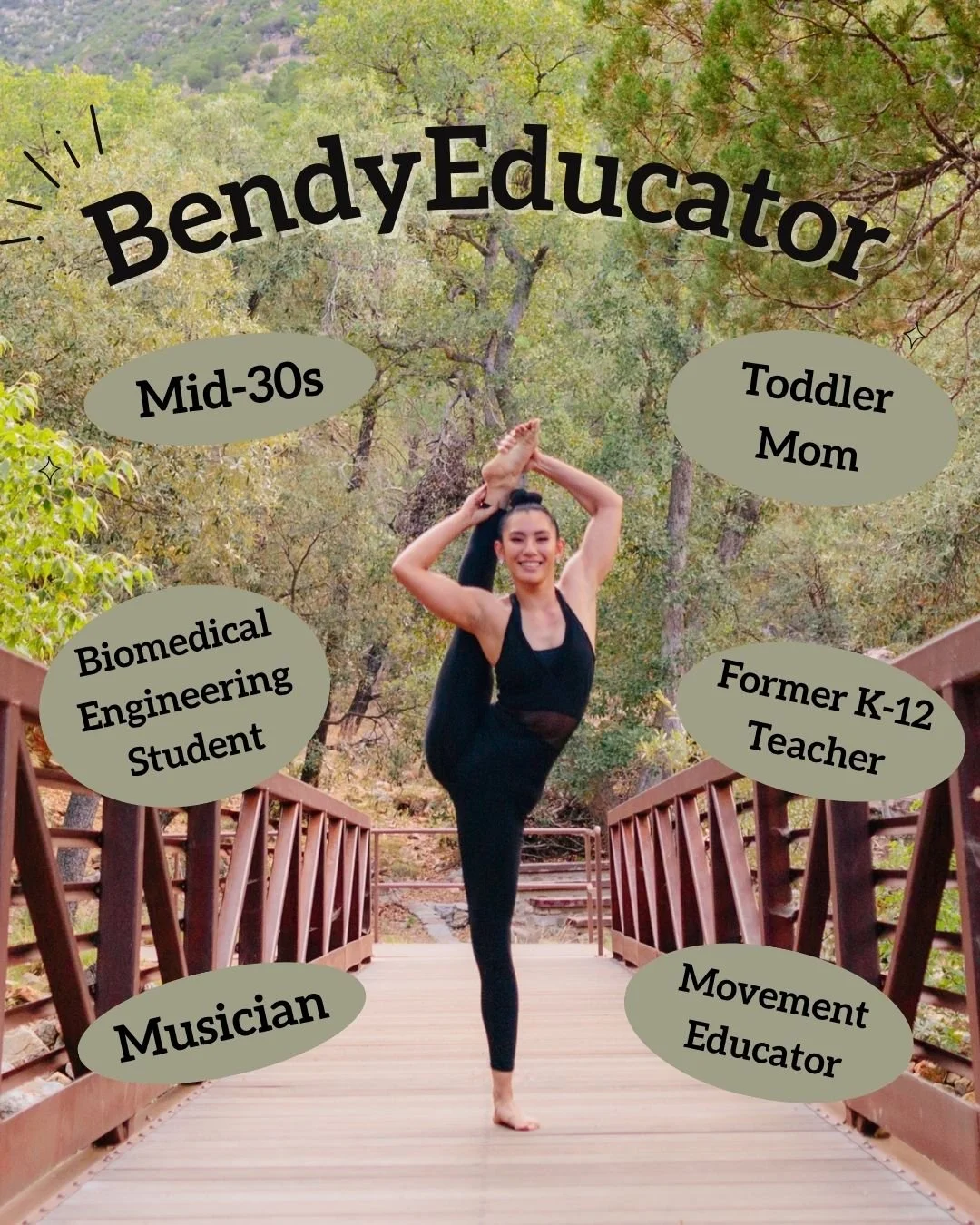 Hi all! It&rsquo;s been a while, so I thought I&rsquo;d reintroduce myself!

I&rsquo;m Tran (like Megatron or Tron the movie)! Outside of teaching all things bendy, I&rsquo;m a full-time biomedical engineering student and mom to the cutest (and wilde