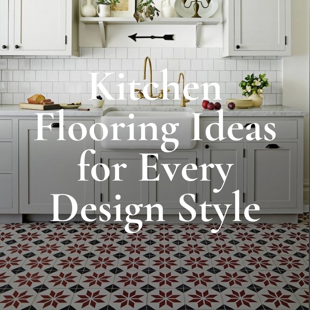 With all your kitchen floor has to withstand, it's important to find a style you love. @goodhousekeeping recently featured the weave-style pattern used in our Barcelona Inspired project, highlighting it as an example of a mixed-media floor. It's a ti