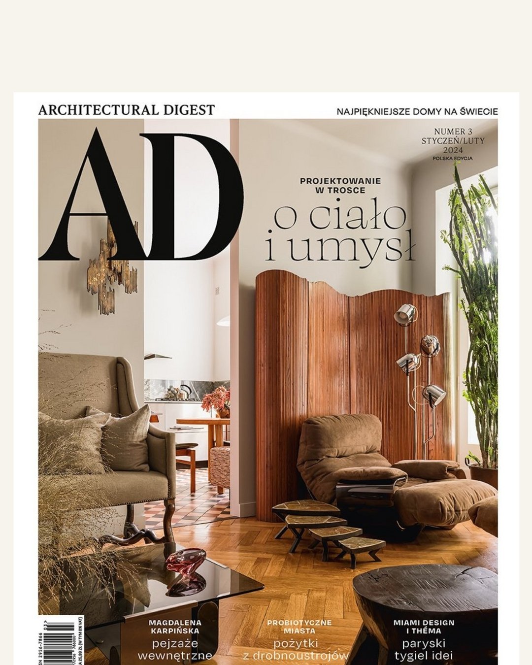 Recent press: our Artful &amp; Glamorous project for @archdigestpolska, courtesy of @designmedia_paris.

We approached this project with the core belief: your home should always reflect the vibrant, ever-evolving trajectory of your life.

After 15 ye
