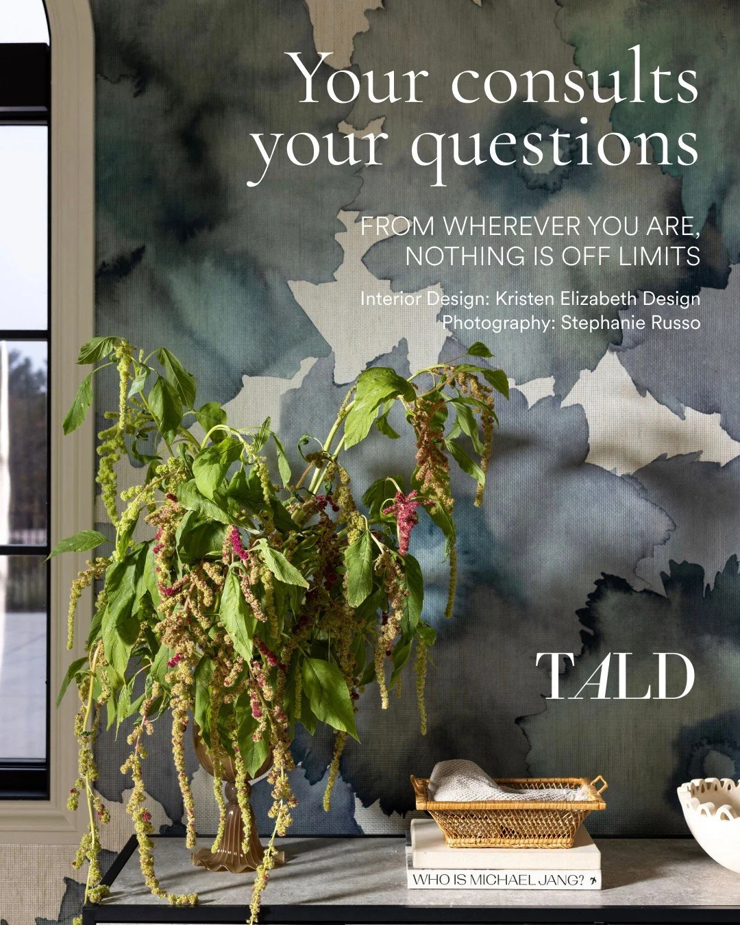 Consider it done. ⁠
⁠
The best part of joining @tald.co's exceptional design community is the *exhale* we bring to clients across the world. No matter the design puzzle you're solving, we're here to serve as your thought partner, fractional interior 