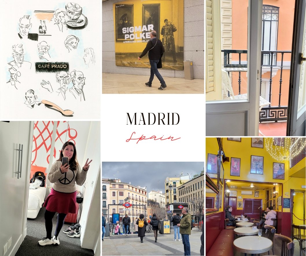 Throwing it back (just slightly) to Spring Break 2025 &mdash; spring days in Madrid: cappuccinos, sketchbooks, golden light on balconies, and streets that carry my thoughts a little differently. Something about the rhythm of the city helps me slow do