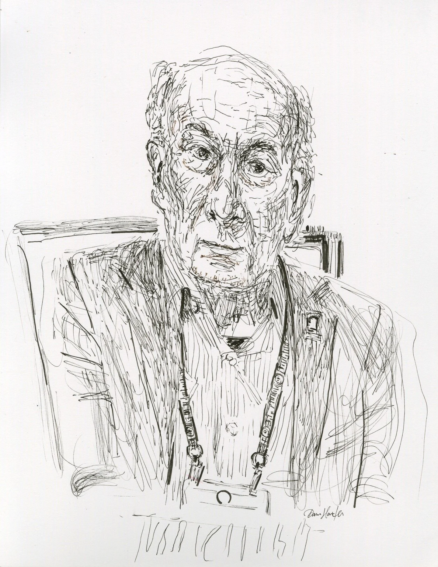 What does it mean to draw someone who helped map how the cerebral cortex is built? At the Cajal Club Social during SfN in San Diego, I sketched Pasko Rakic as we spoke about his life, his research, and his early love of art. The portrait became a med