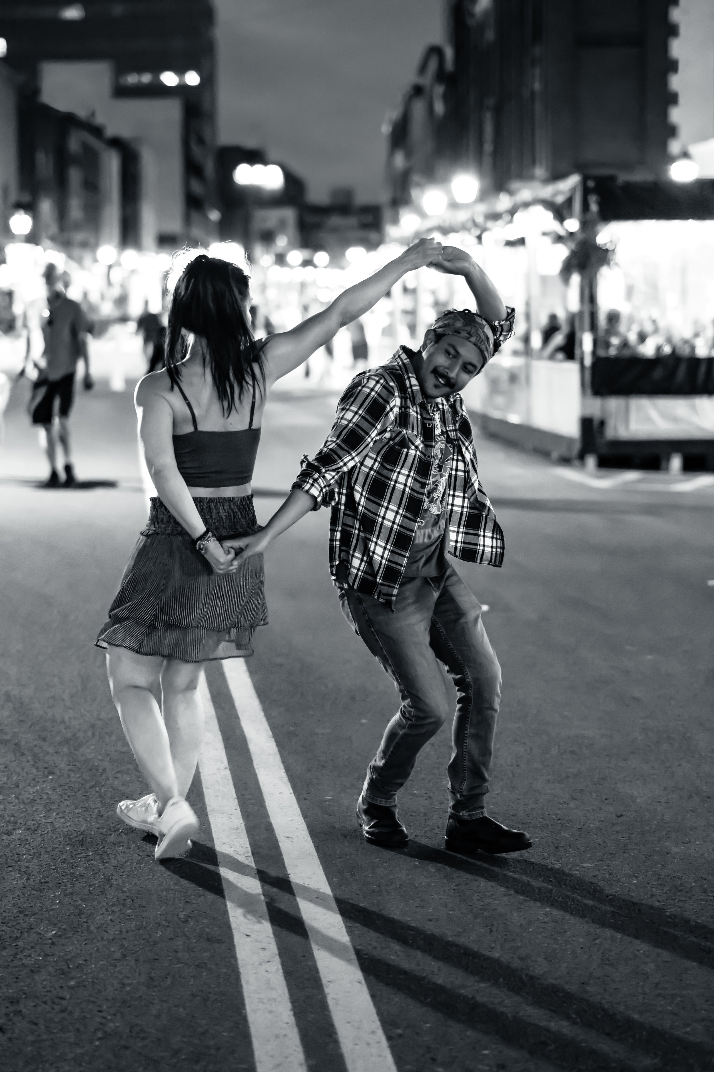Dancing in the Street BW 2.jpg