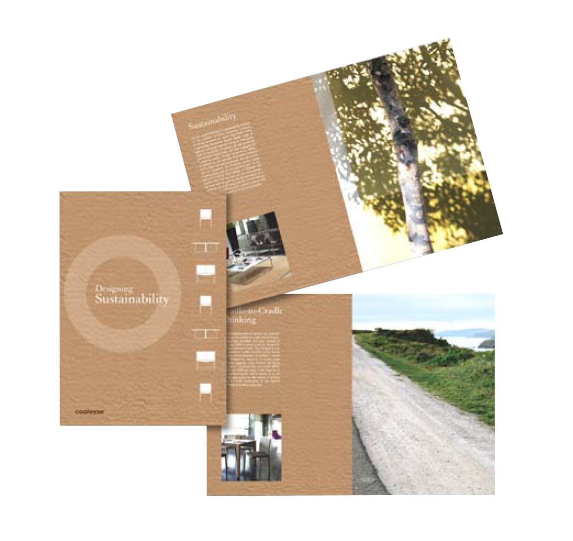 Steelcase / sustainability print collateral