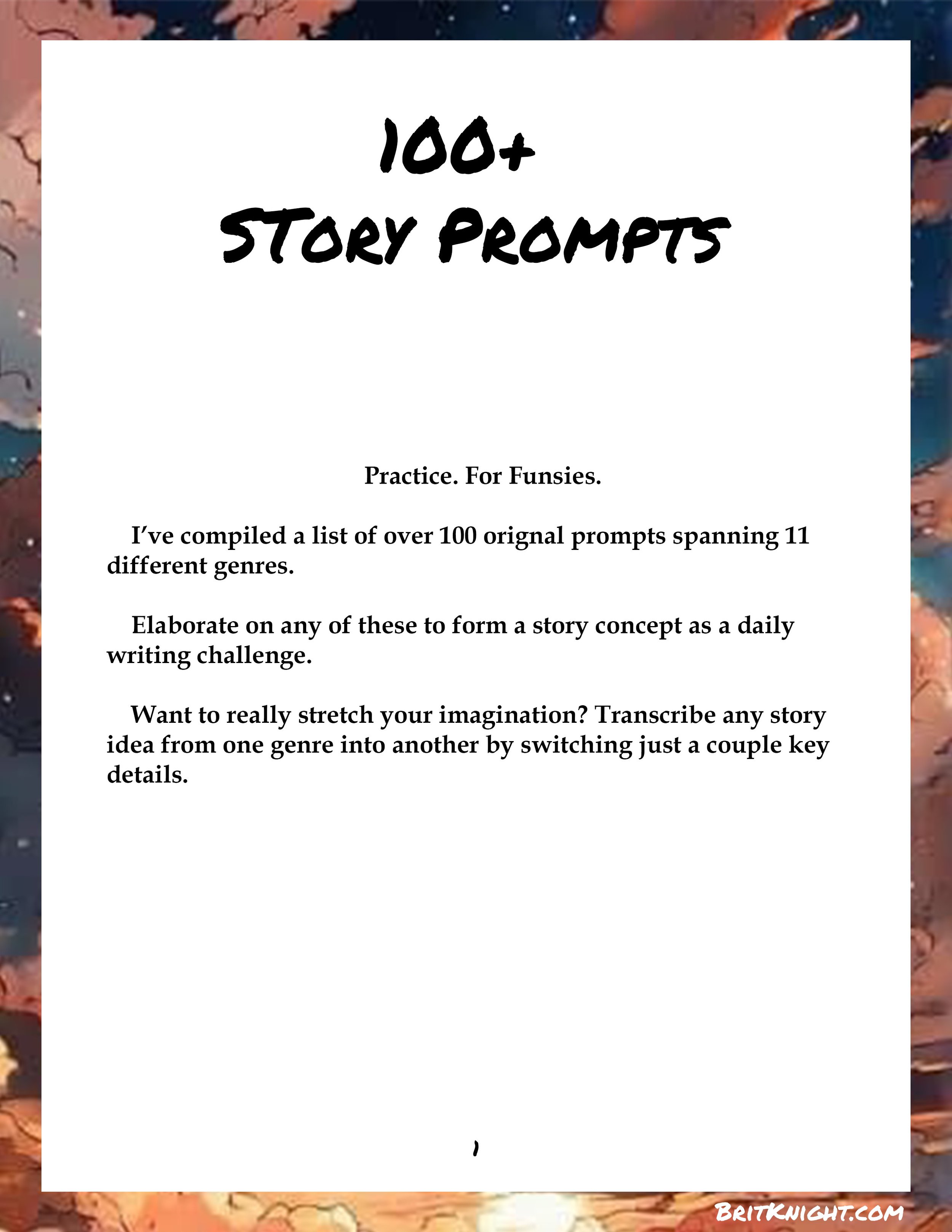 Story Prompts