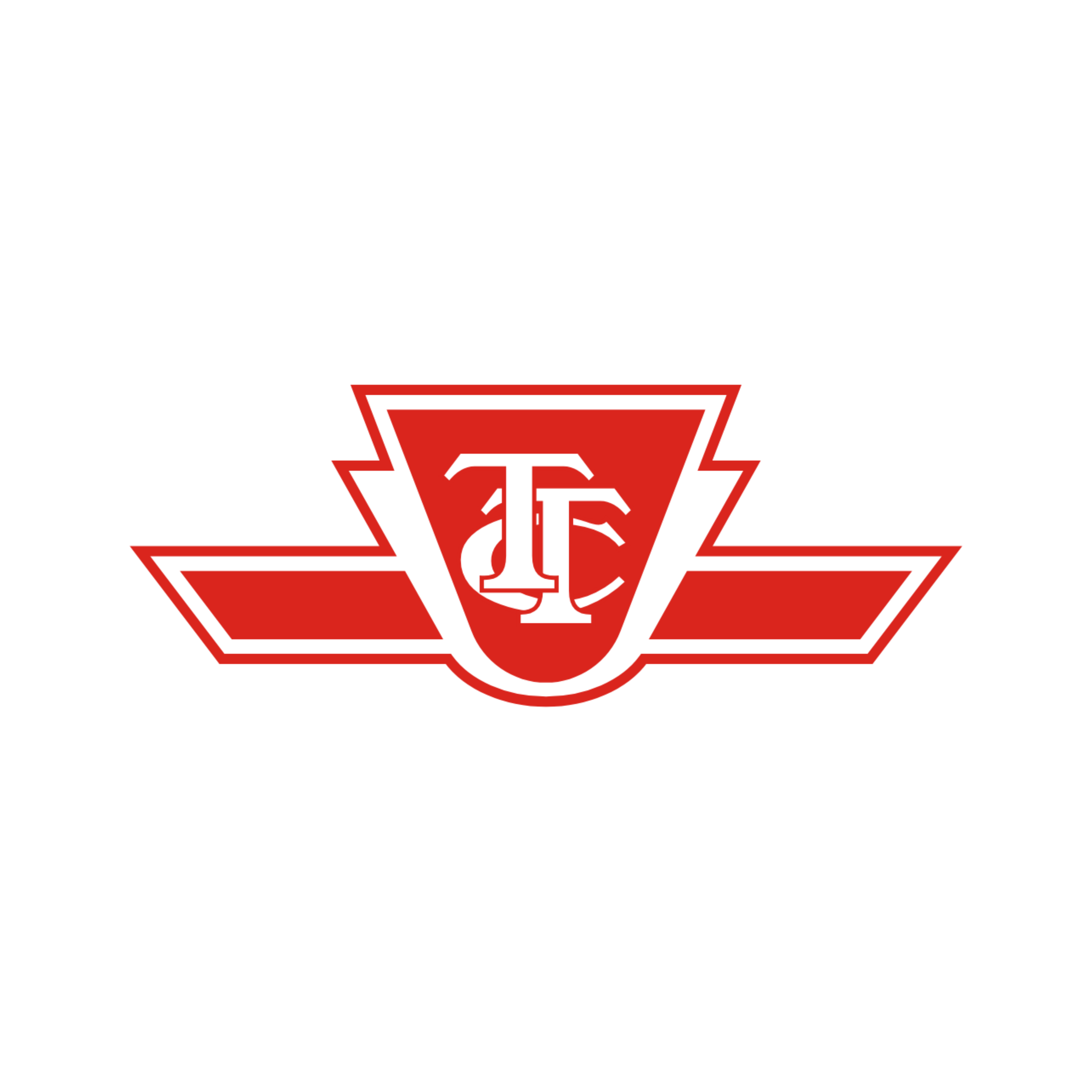 Red and white logo with stylized wings and the letters "T" and "C" in the center.