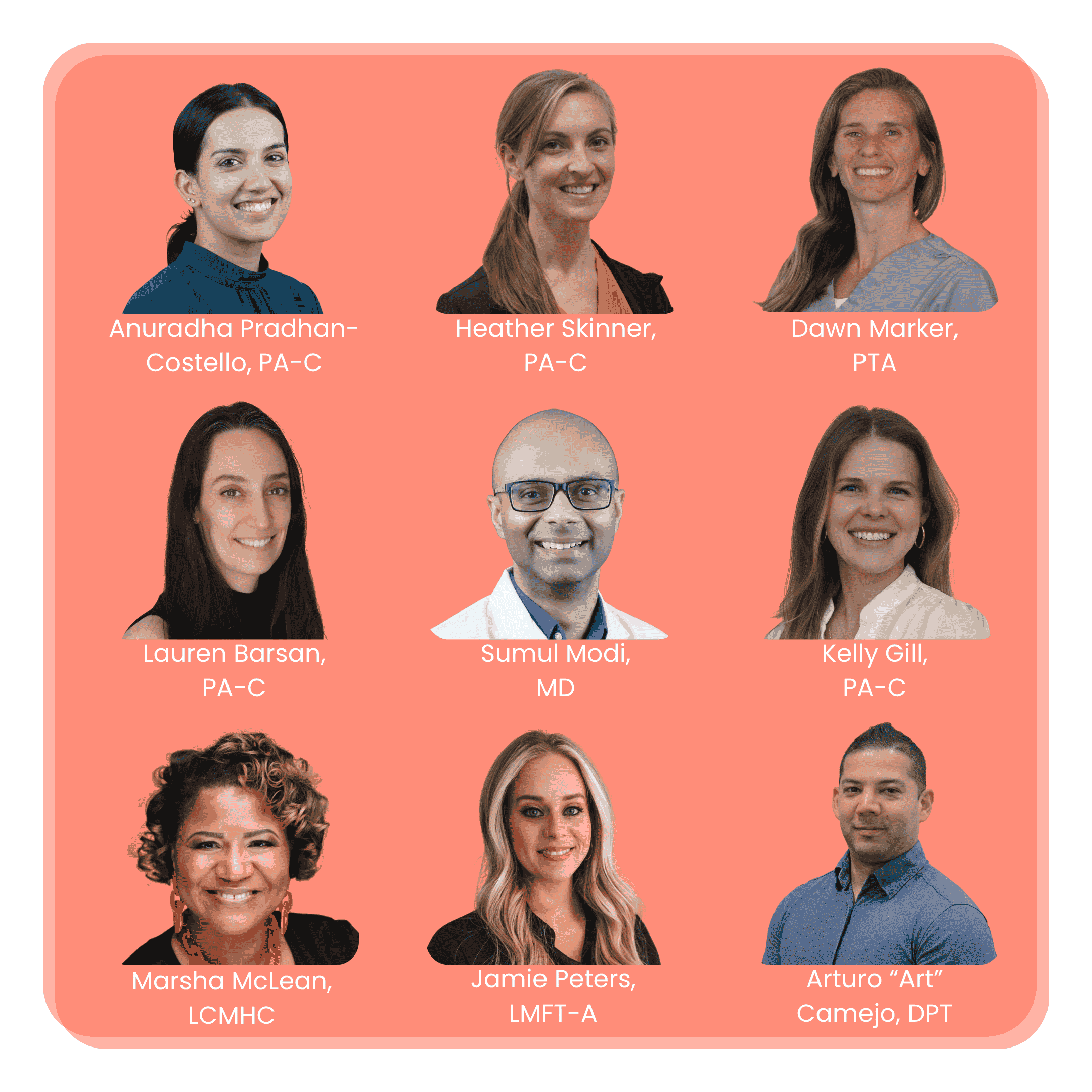 Celeste Brain Health Team Face, name, and title