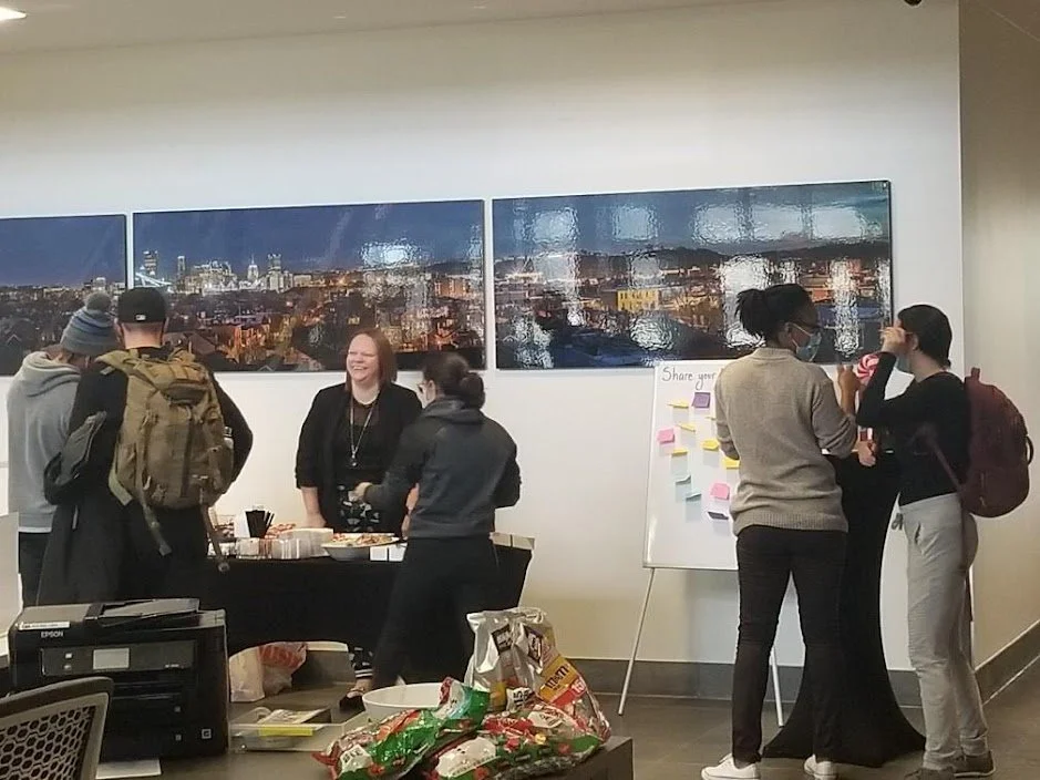 Students Share Study Tips Over Hot Chocolate Sips