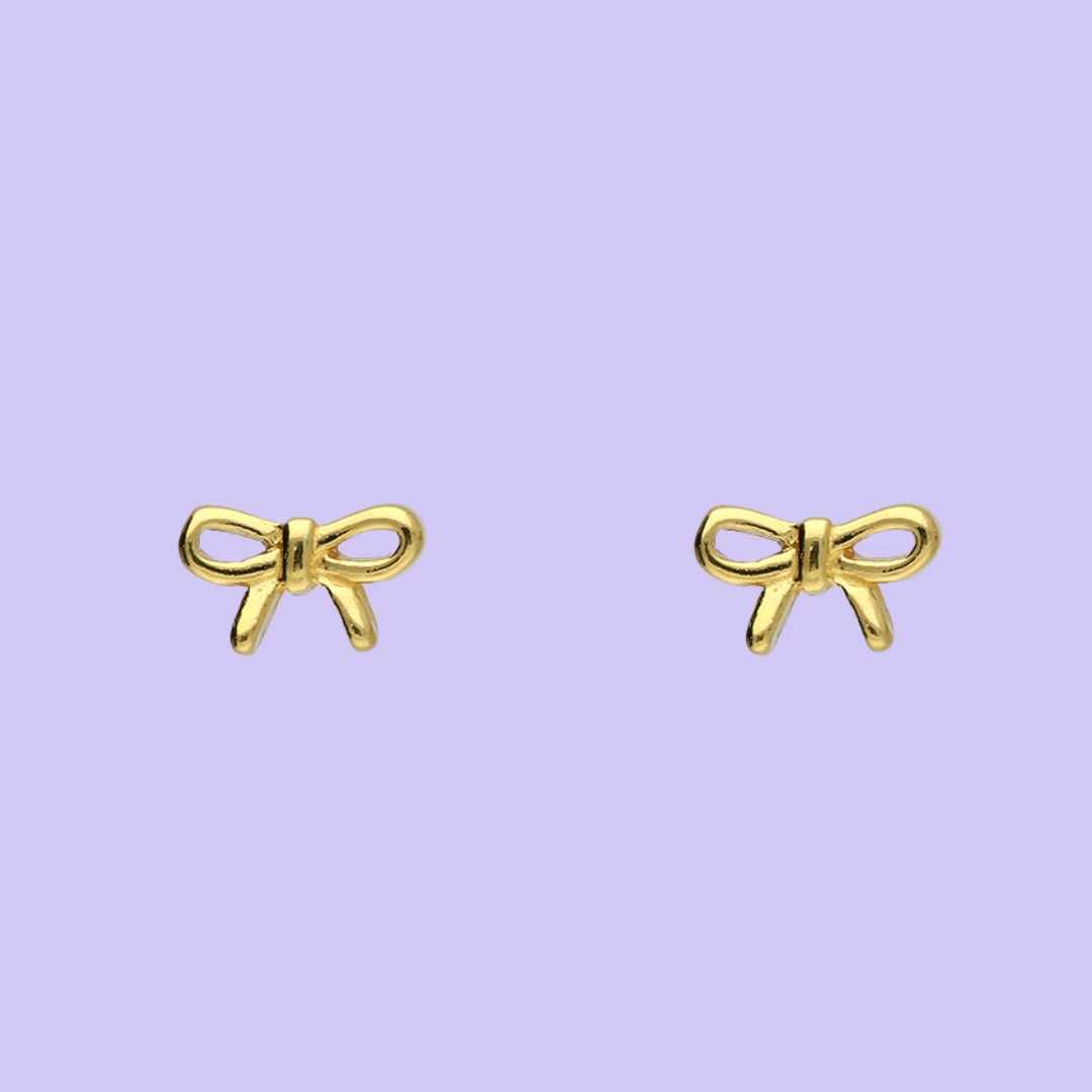 Baby Bow Studs