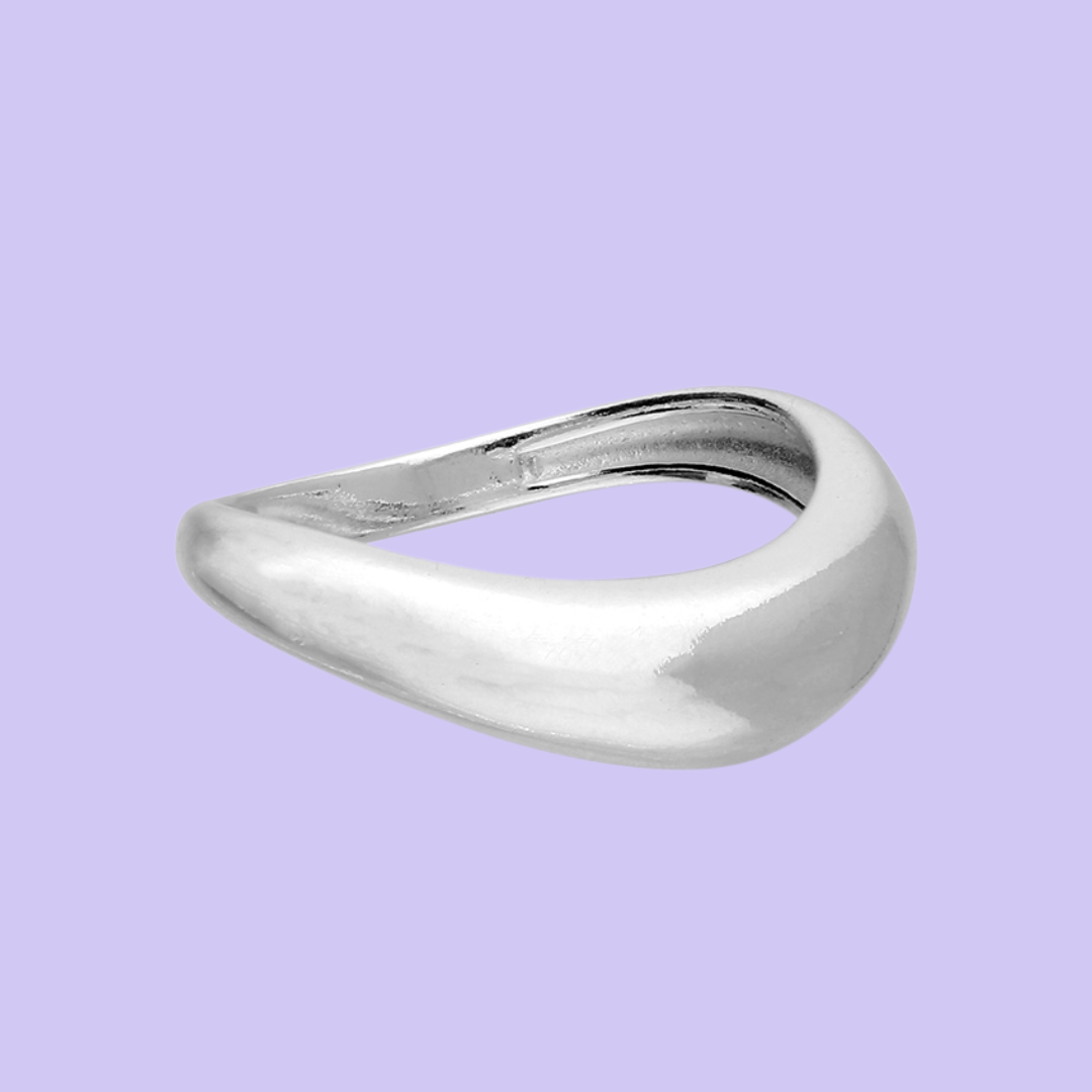 Bold Wave Ring