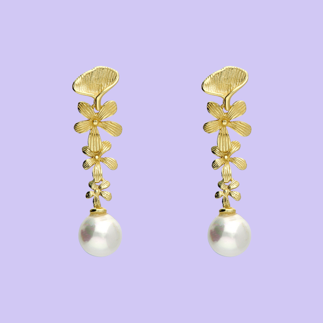 Flossy Drop Studs