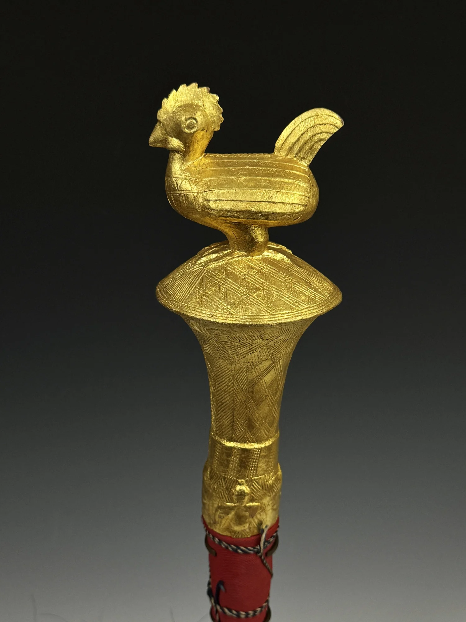 "It is the feathers on a fowl that make it big". (This saying has been heard in the sense that it is the number of subjects whom a chief has who make him important.). Another is "Although the hen knows that the dawn is breaking, she leaves it to the