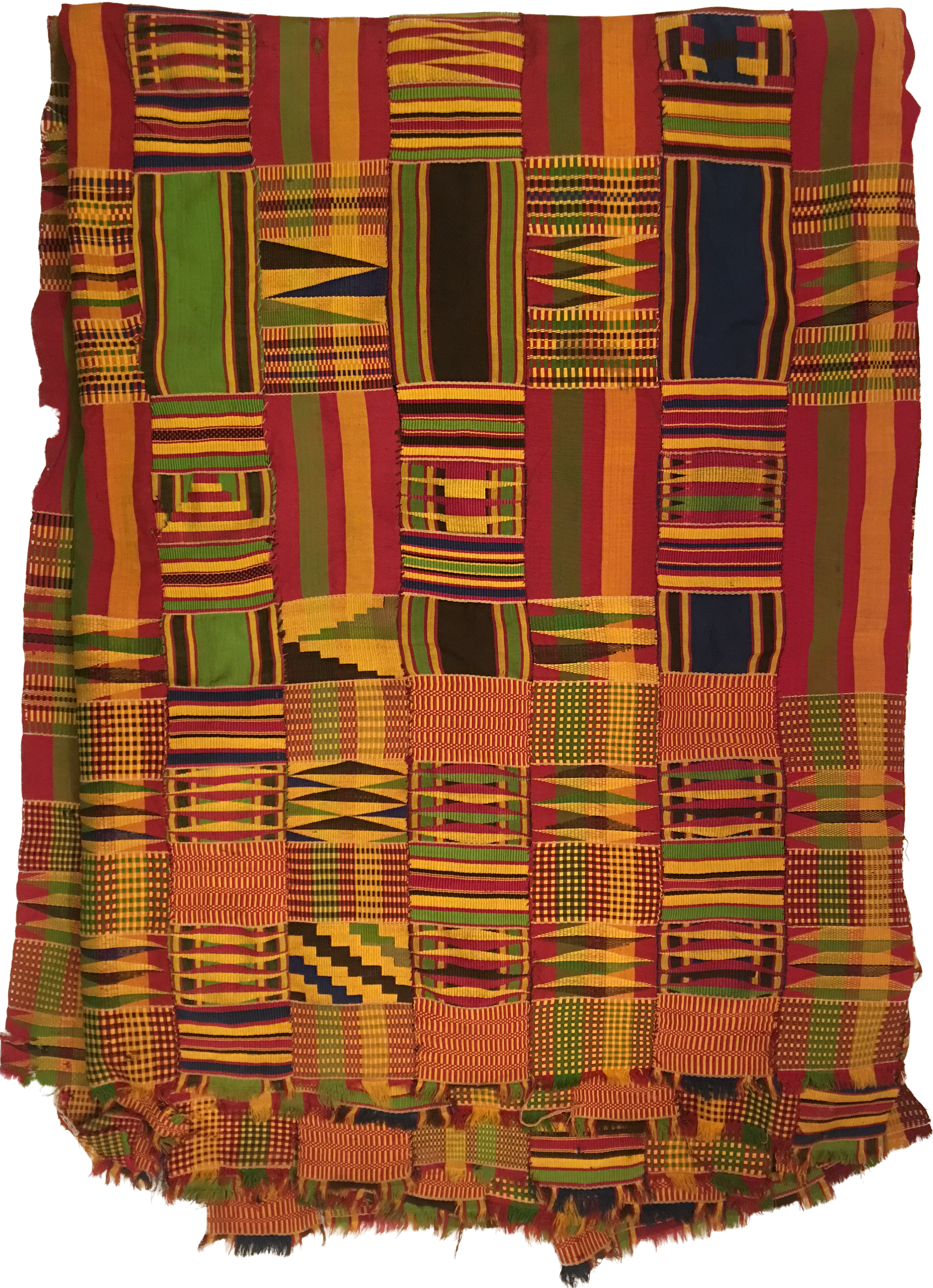 Asante kenté cloth. Collected in Kumasi, Ghana, 2002.