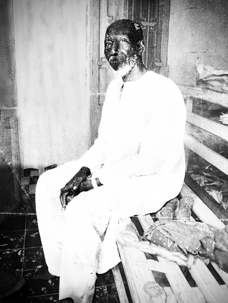 A sika blawa female figure from the collection in Situ, Côte d'Ivoire. Ex Collection Jean Paul Delcourt. Photo credit: Giovanni Franco Scanzi 