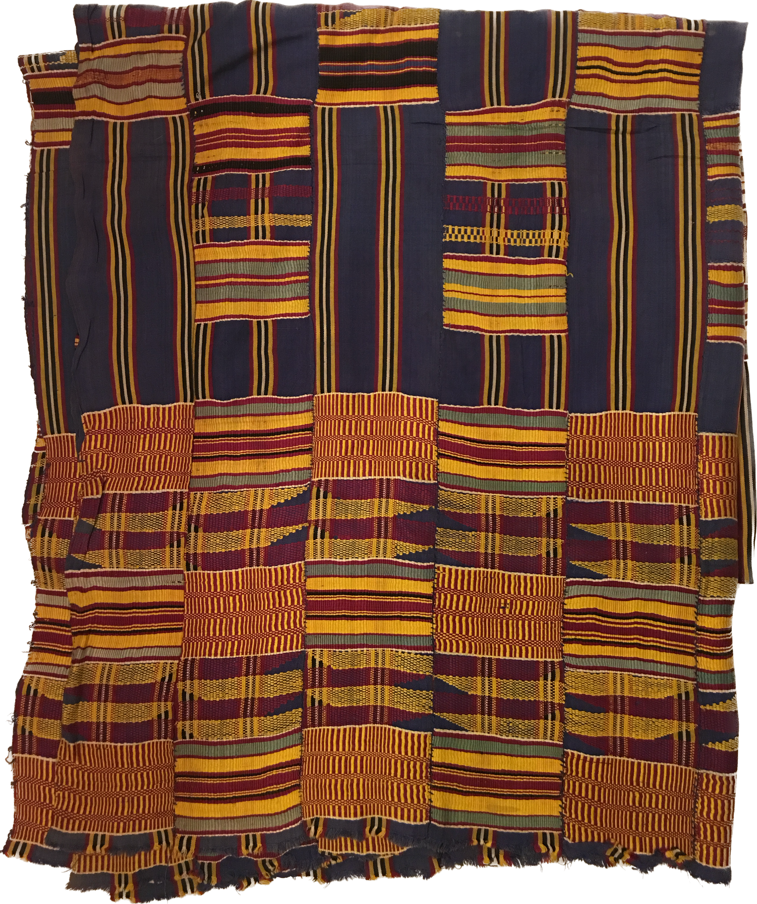 Asante kenté cloth. Collected in Kumasi, Ghana, 2002.