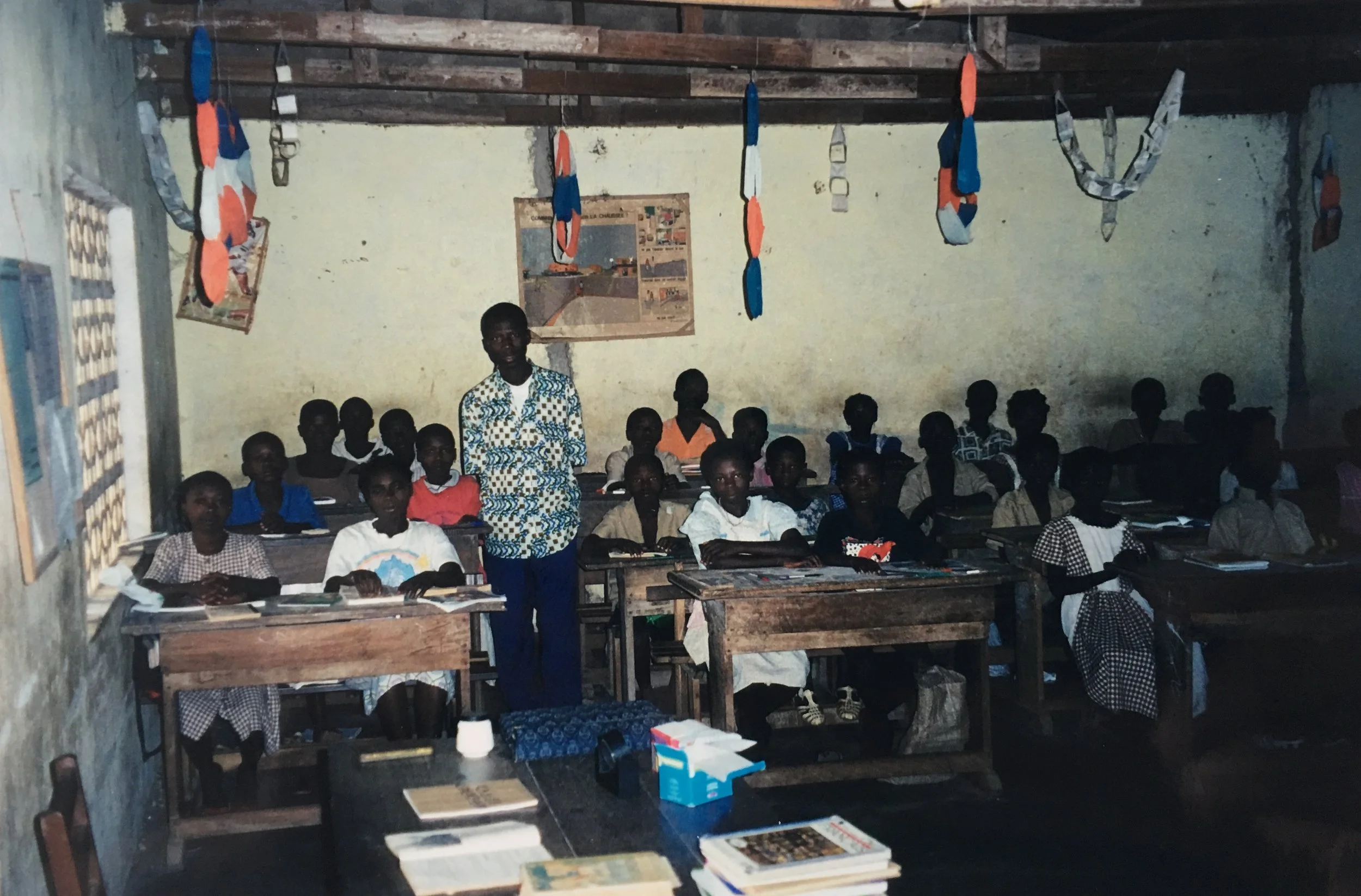 A malian classroom, 2003
