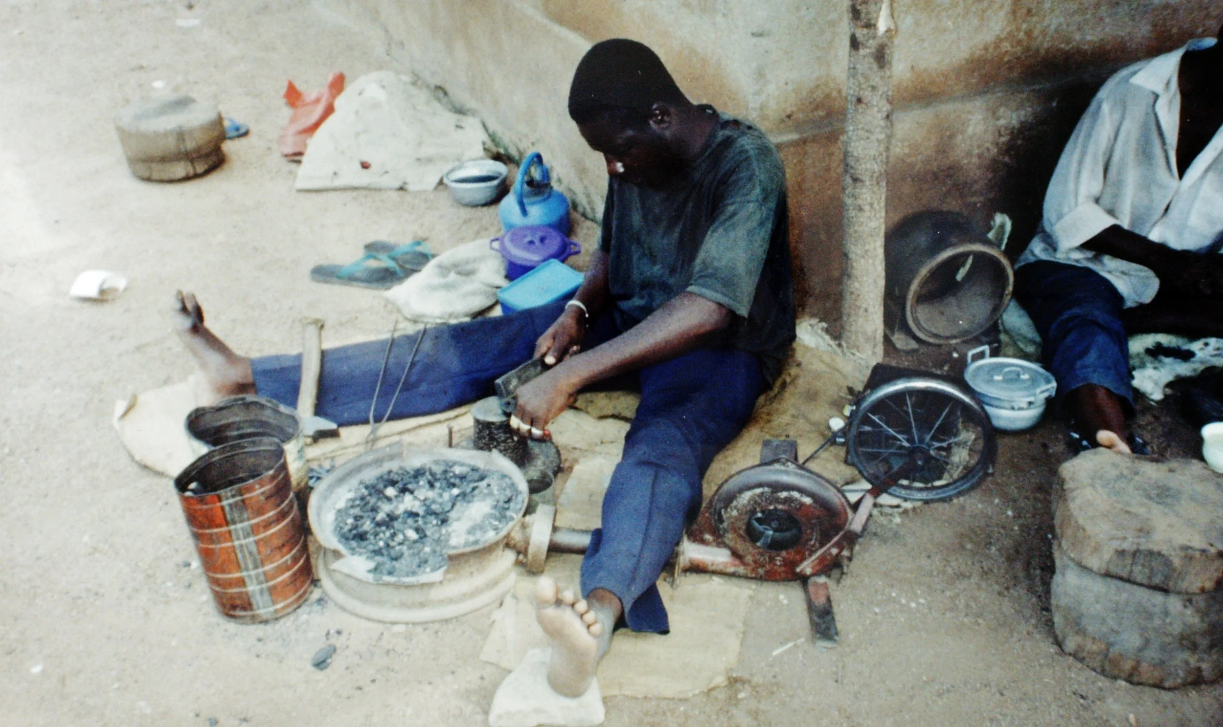 Blacksmith, Côte d'Ivoire 1999