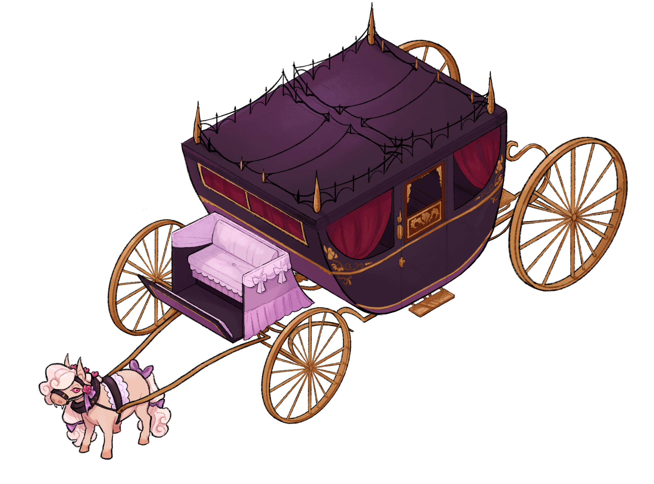 the family coach(vampire debutante)
