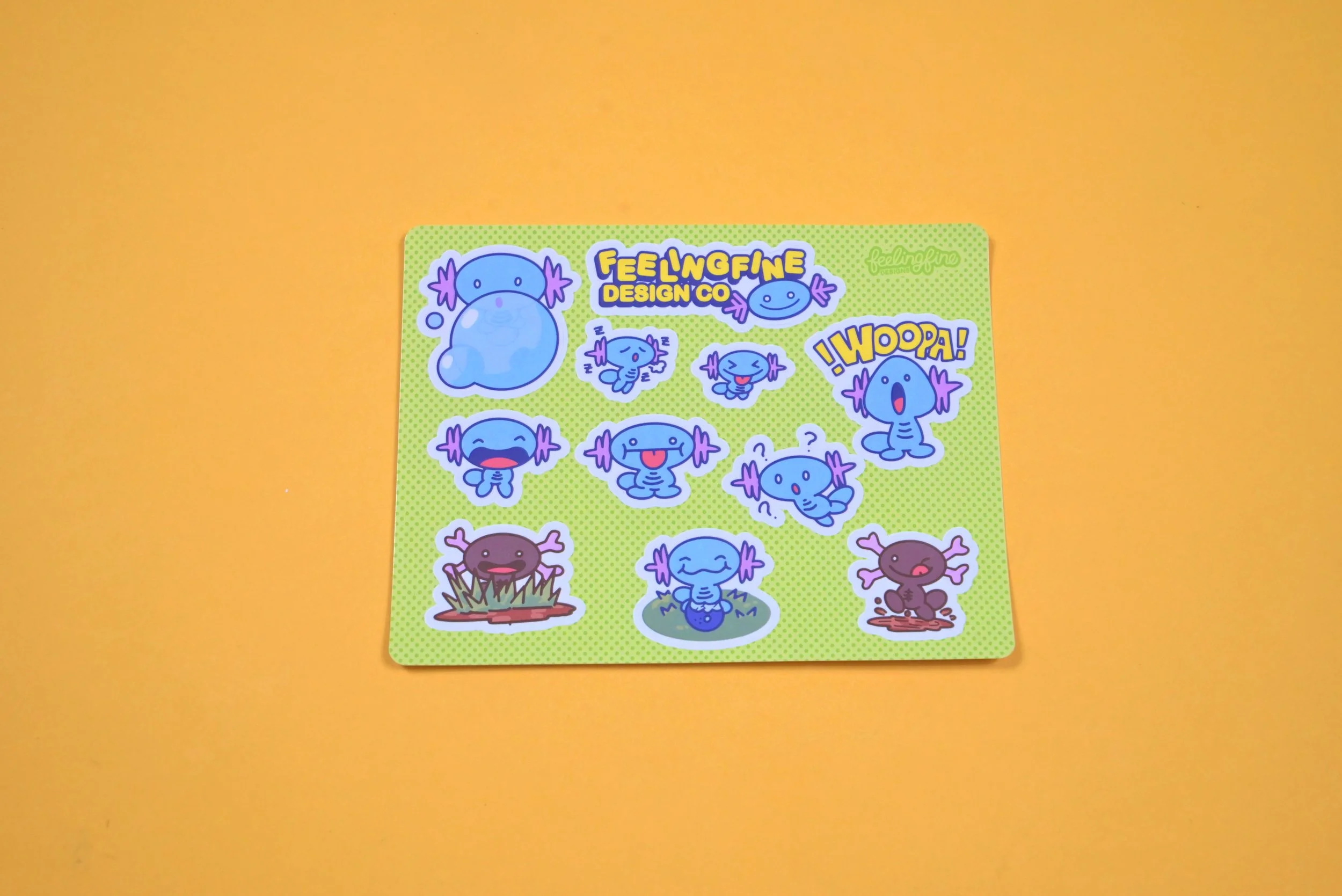 Wooper Stickersheet