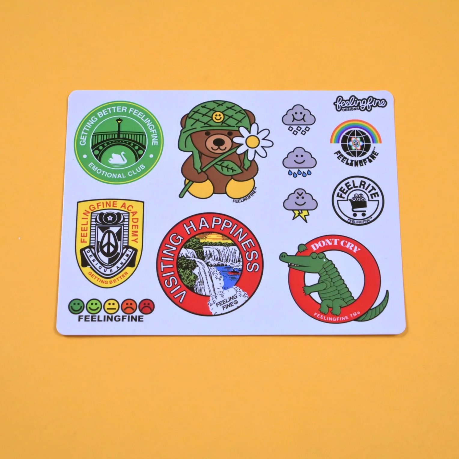 Feeligfine Logo Flip Stickersheet