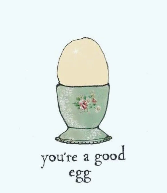 We don&rsquo;t know who needs to hear this, but&hellip;

&hellip;you&rsquo;re a good egg. 

Happy Friday, y&rsquo;all! 
We are rooting for you. 🥚🫶🏽

.
.
.
via @lavenderandlovage 
#goodegg #MN #goodnews #TGIF #friday #friyay #weekend #love