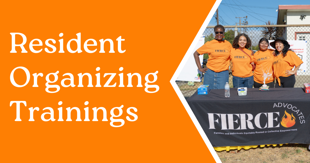Resident Organizing Trainings