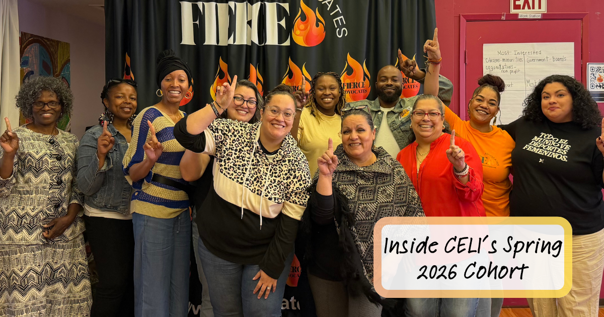 Group photo of CELI's Spring Cohort