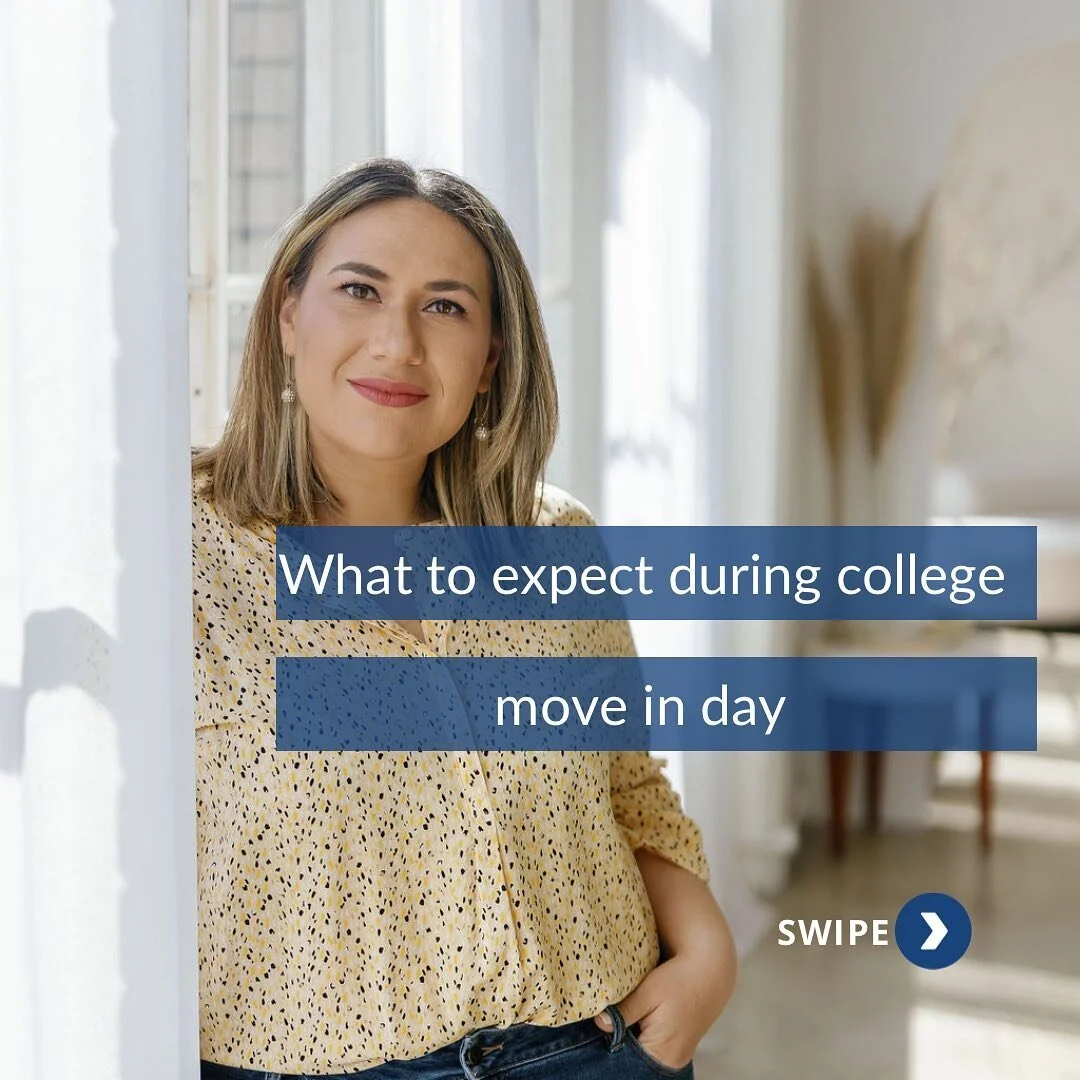 Move in day is coming up soon. 

Swipe ➡️ to learn what to expect. 

#moveinday #collegefreshmen #classof2027 #parentsupport #collegetransition #collegesuccess