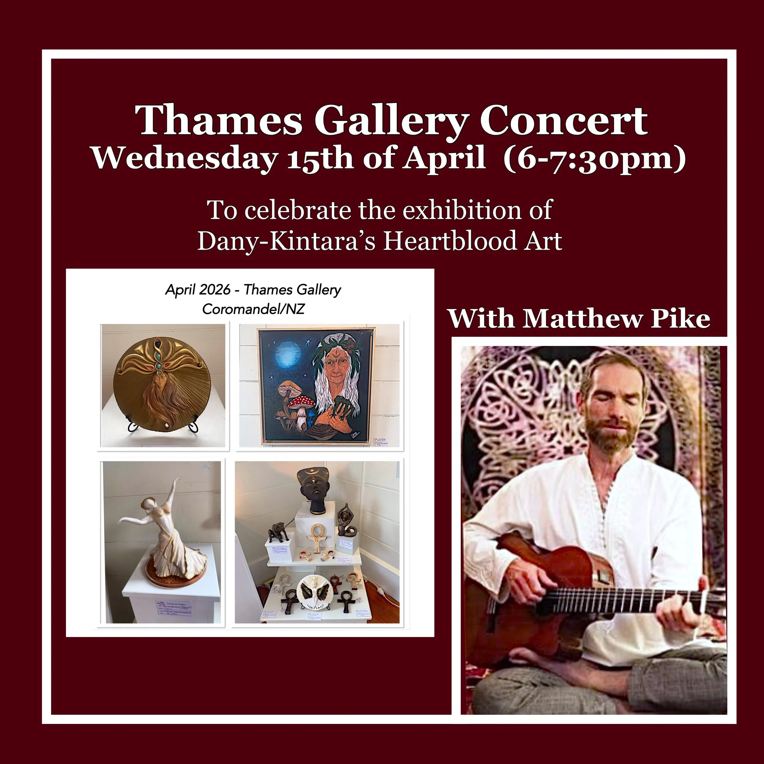 Gallery Concert | 15.April'26          6pm - 7:30pm