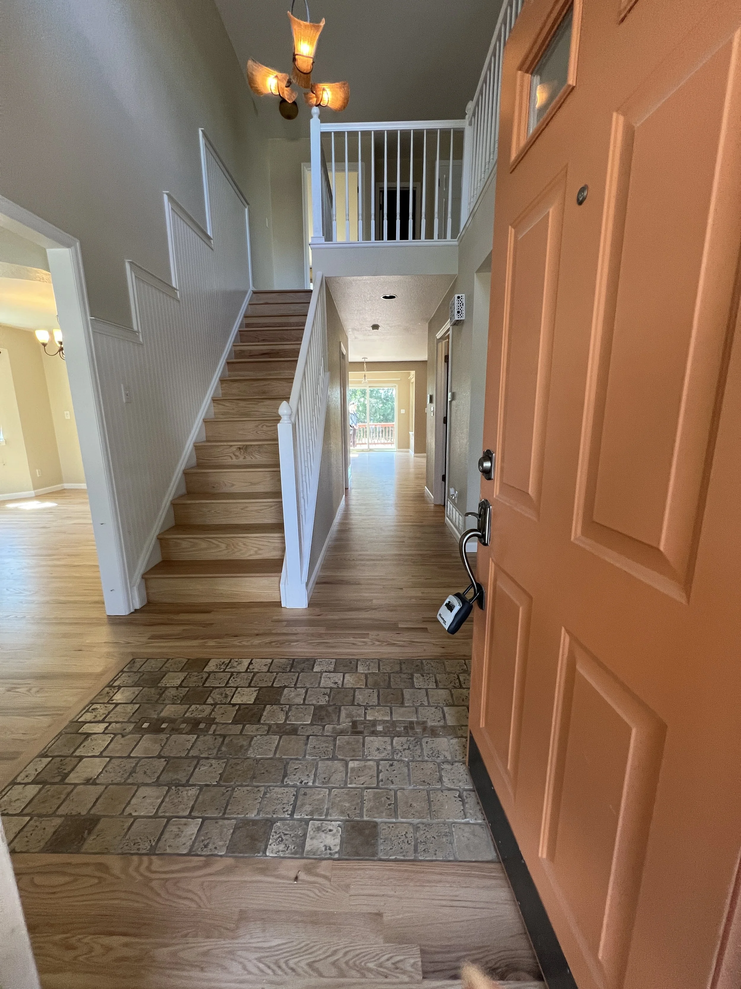 Stairs Aligned with Front Door, Front Door Aligned with Back Door