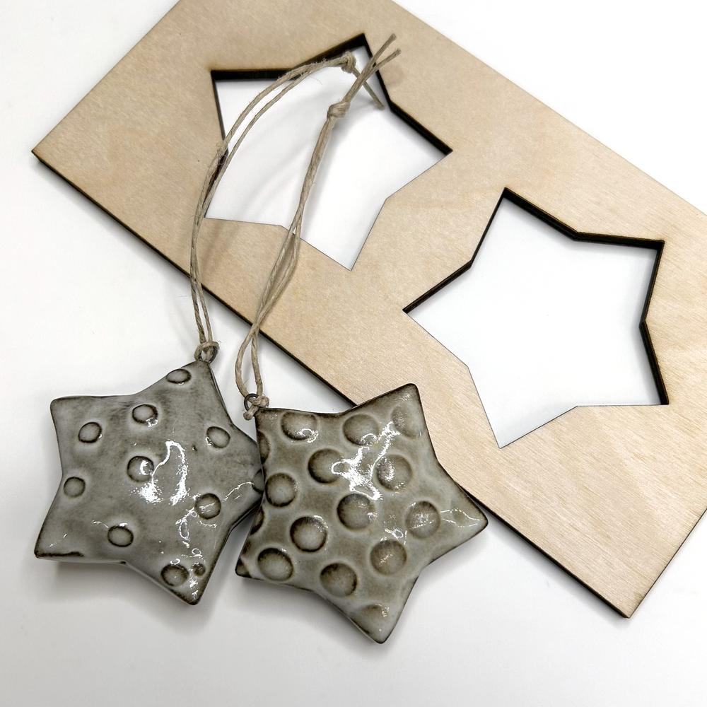 Star Ornament Drop Mold — Shalya Marsh Studios