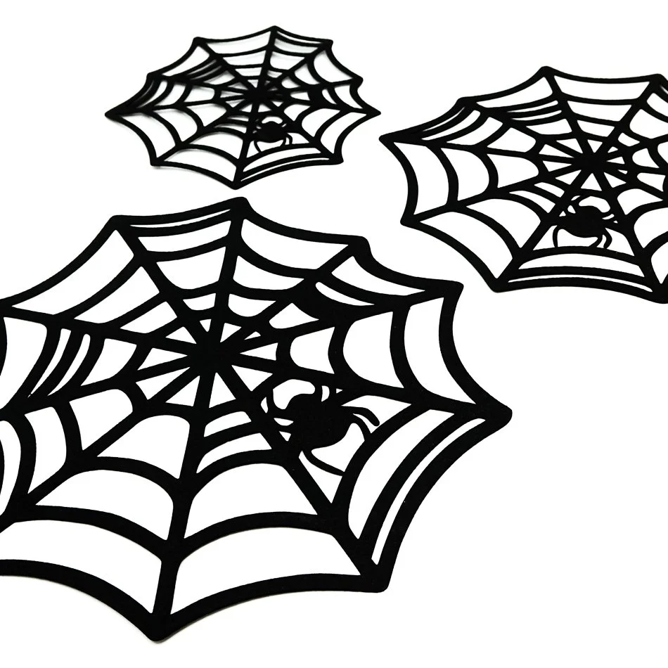Spider Web Stencils (Three Sizes)