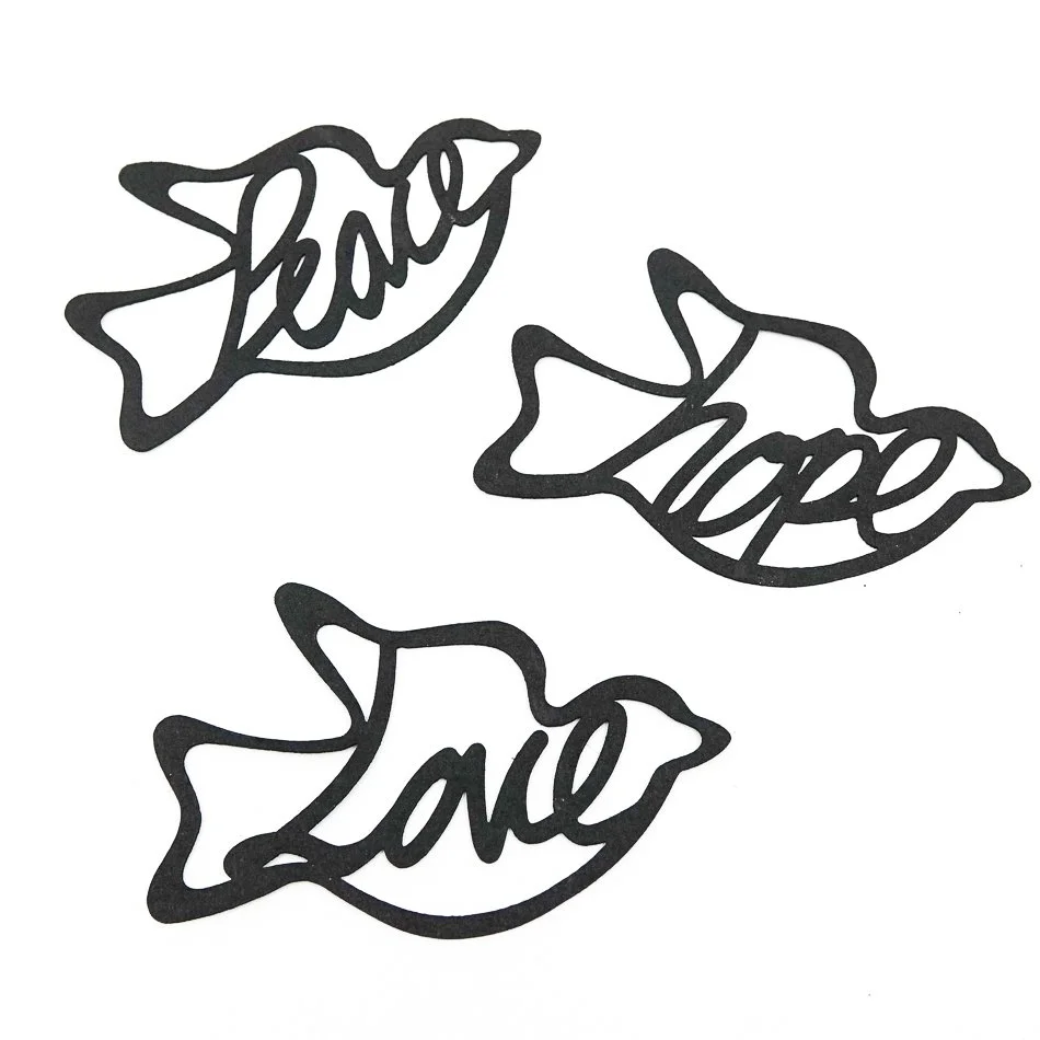 Dove Stencils for Ornament Molds