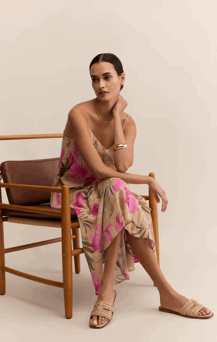 Z Supply Benson Tropical Maxi Dress