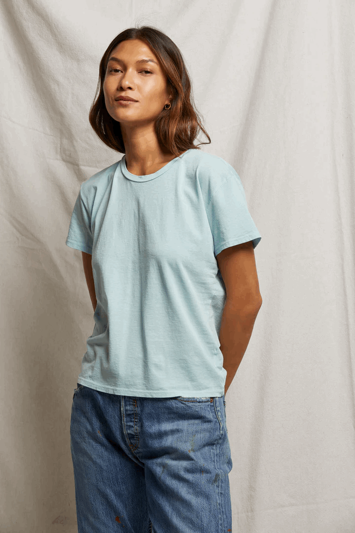 Perfect White Tee Harley Crew Neck Tee