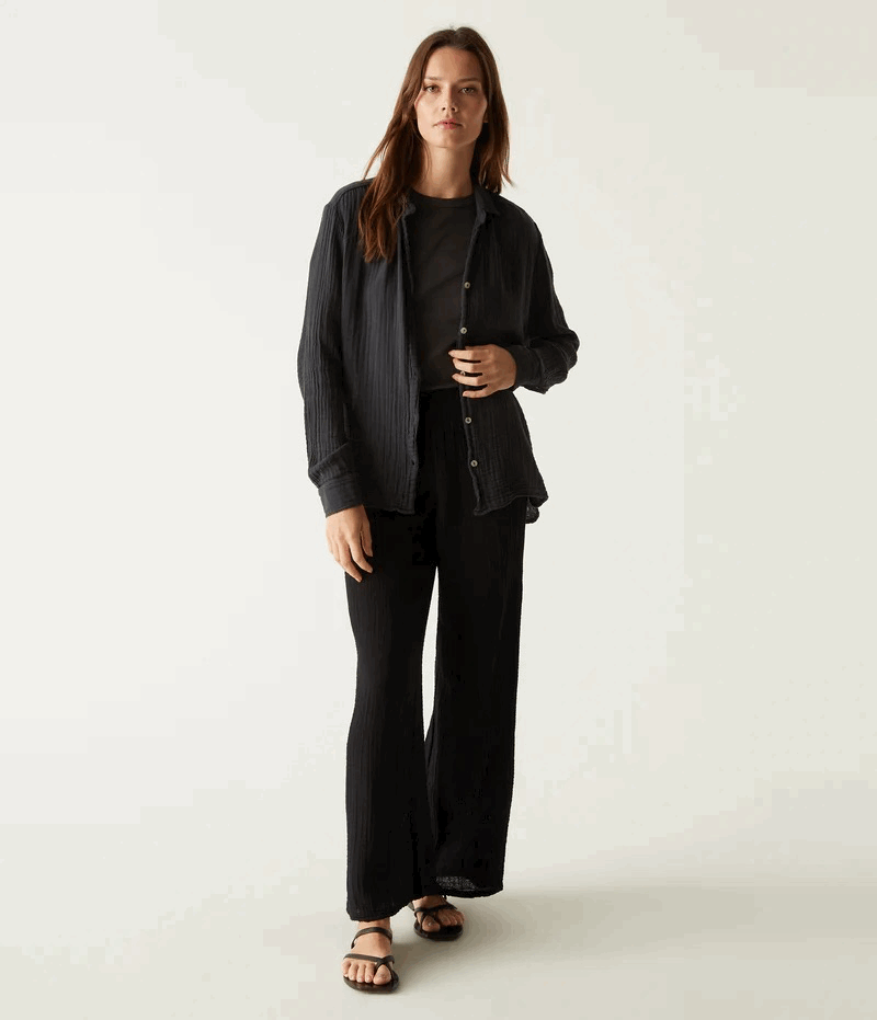 Michael Stars Leo Gauze Button Down