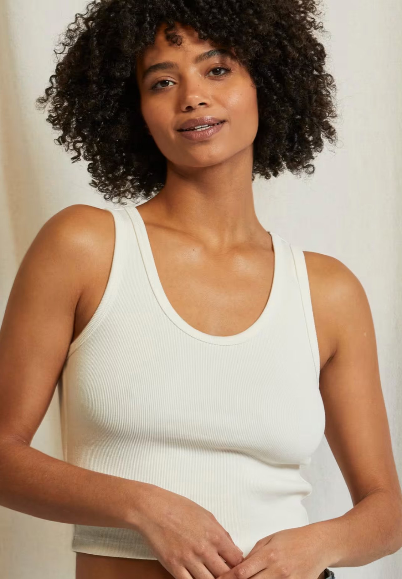 Perfect White Tee Blondie Tank