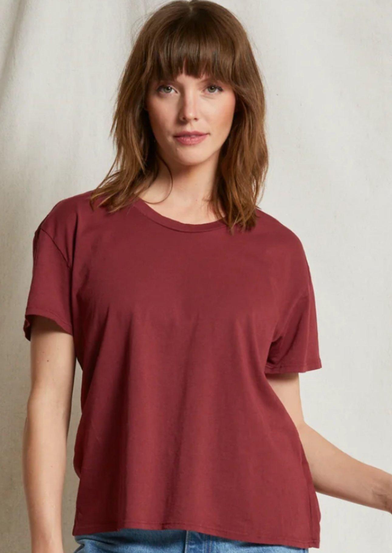 Perfect White Tee Harley Crew Neck Tee