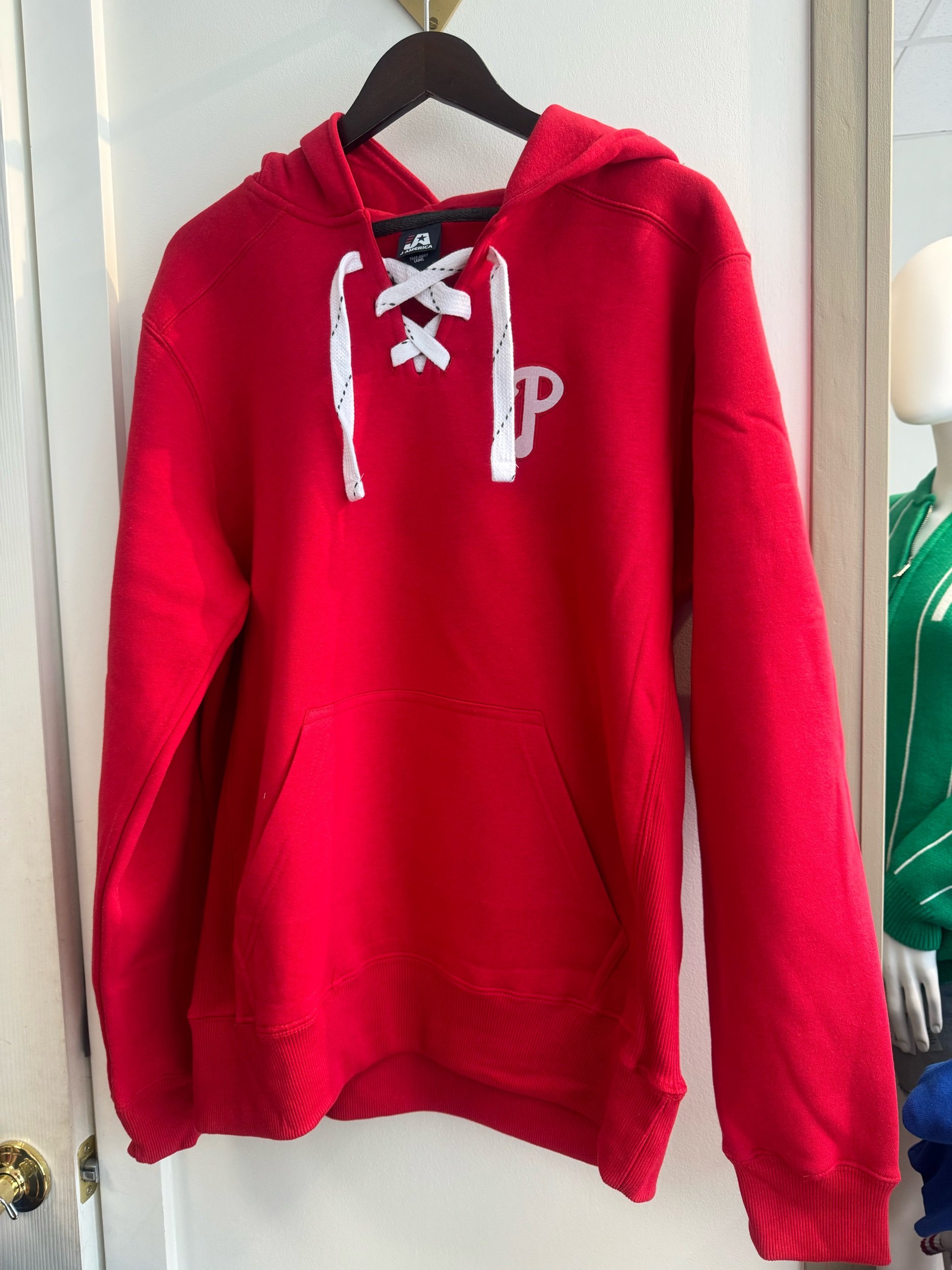 Phillies Lace Up Oversized Hoodie