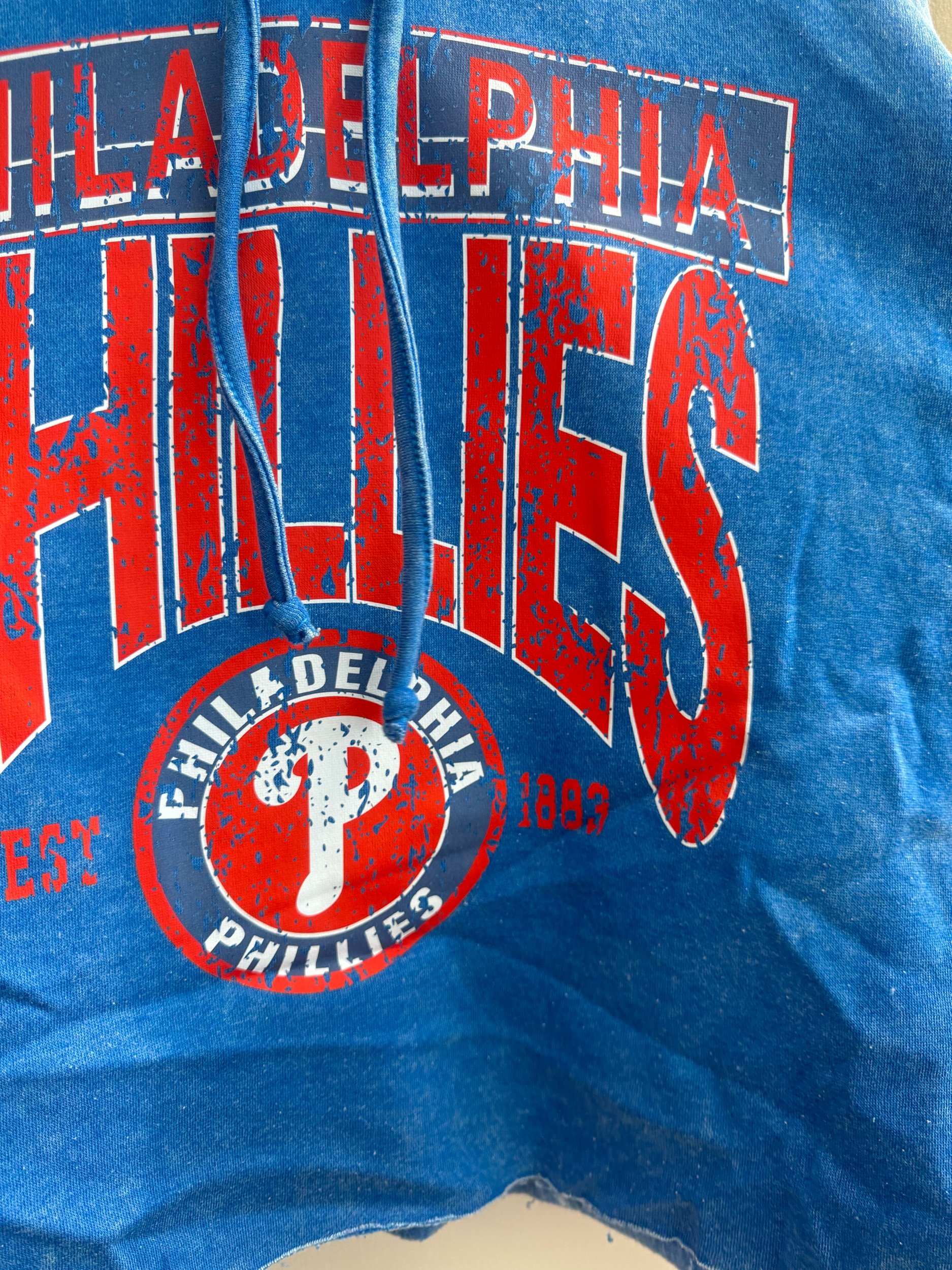 Phillies Cropped Hoodie