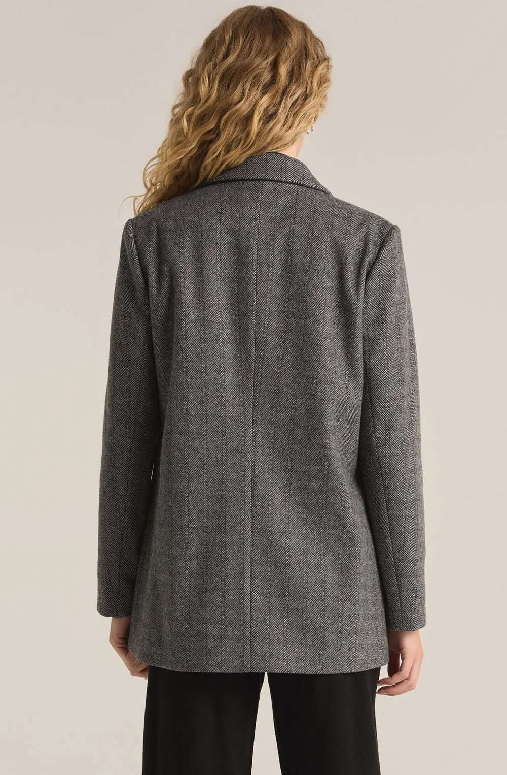 Z Supply Leighton Herringbone Blazer — rowen