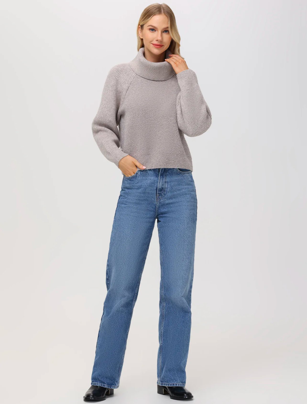 525 McKenzie Mixed Media Sweater