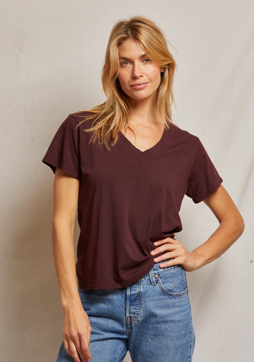 perfect white tee Hendrix v-neck tee