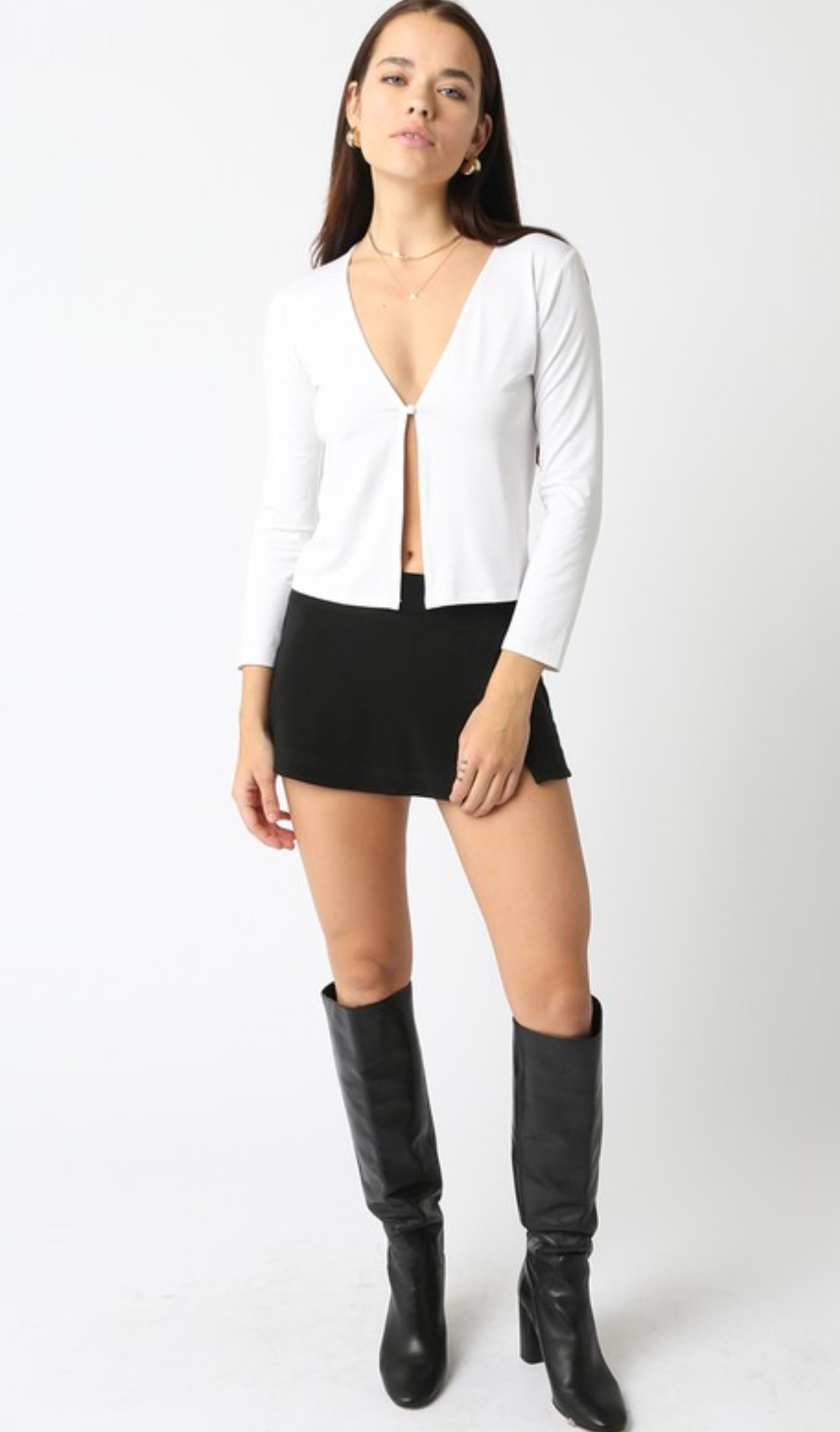 Olivaceous Taylor Top
