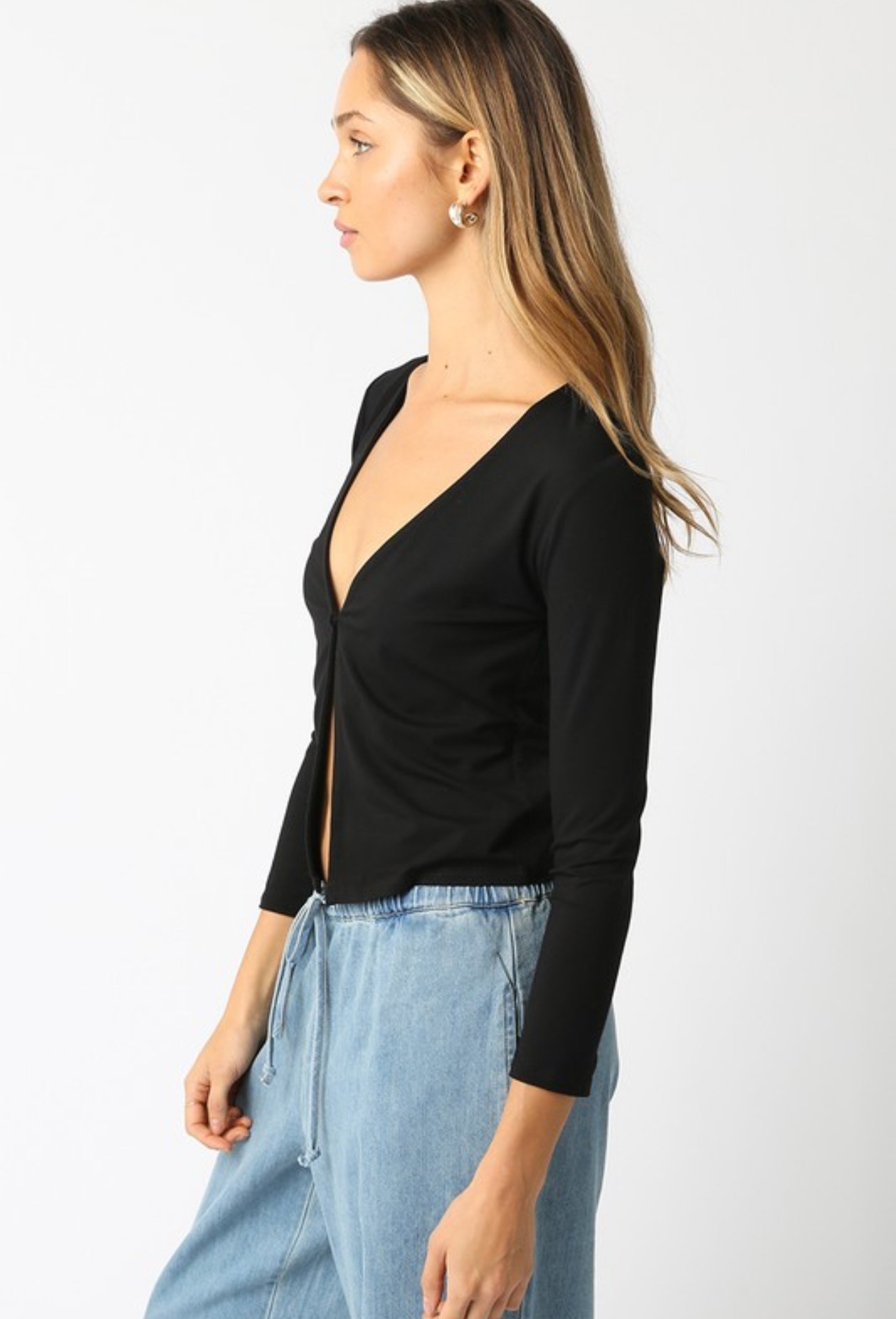 Olivaceous Taylor Top