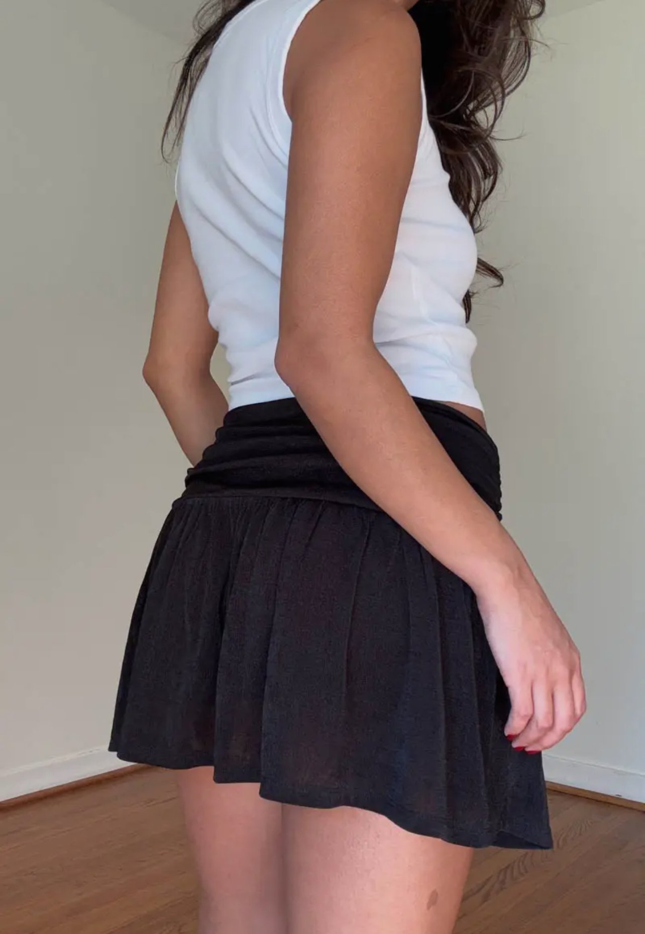 Skylar Ruffle Hem Skirt