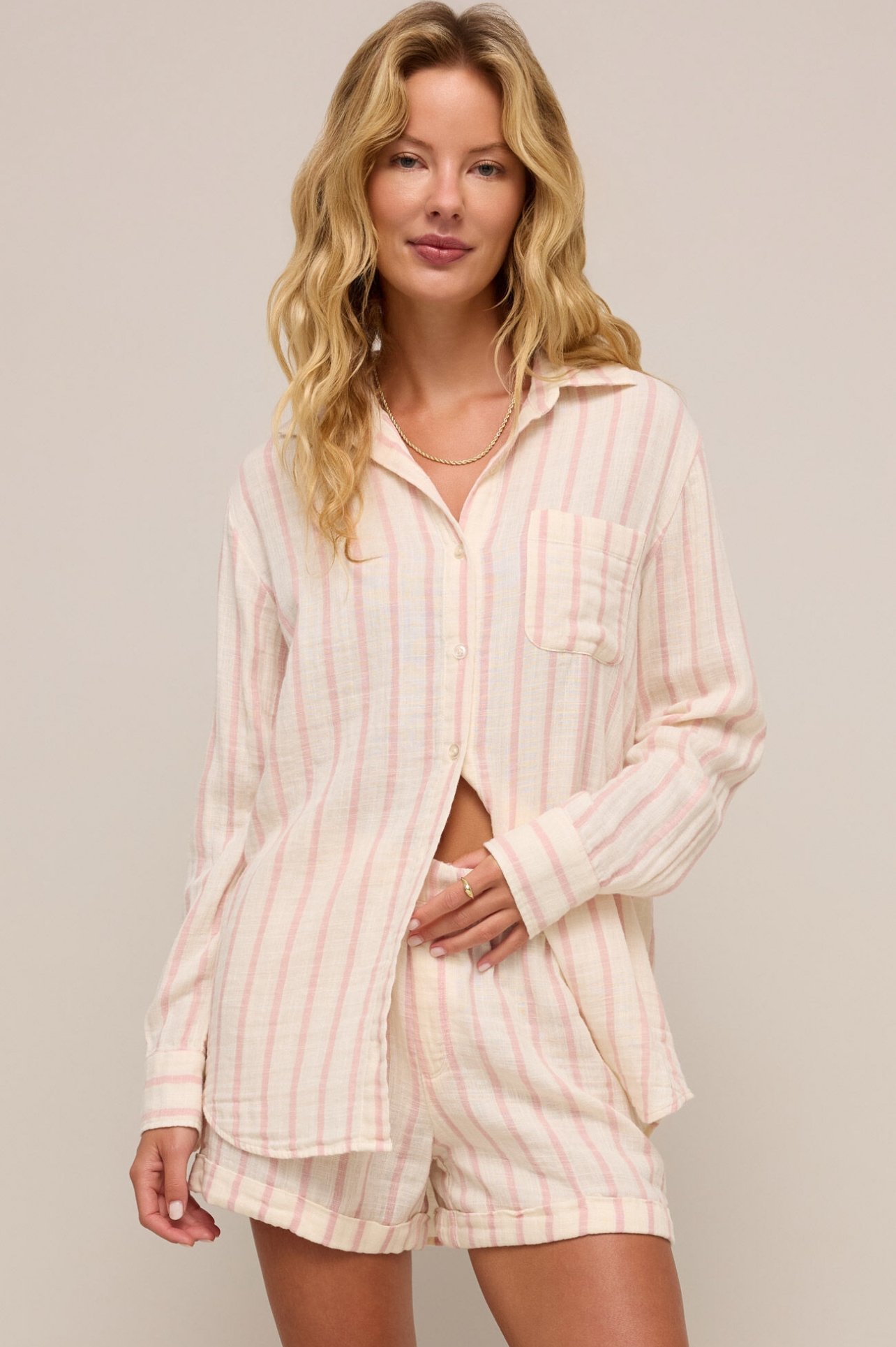 Z Supply Saturday Stripe Shirt