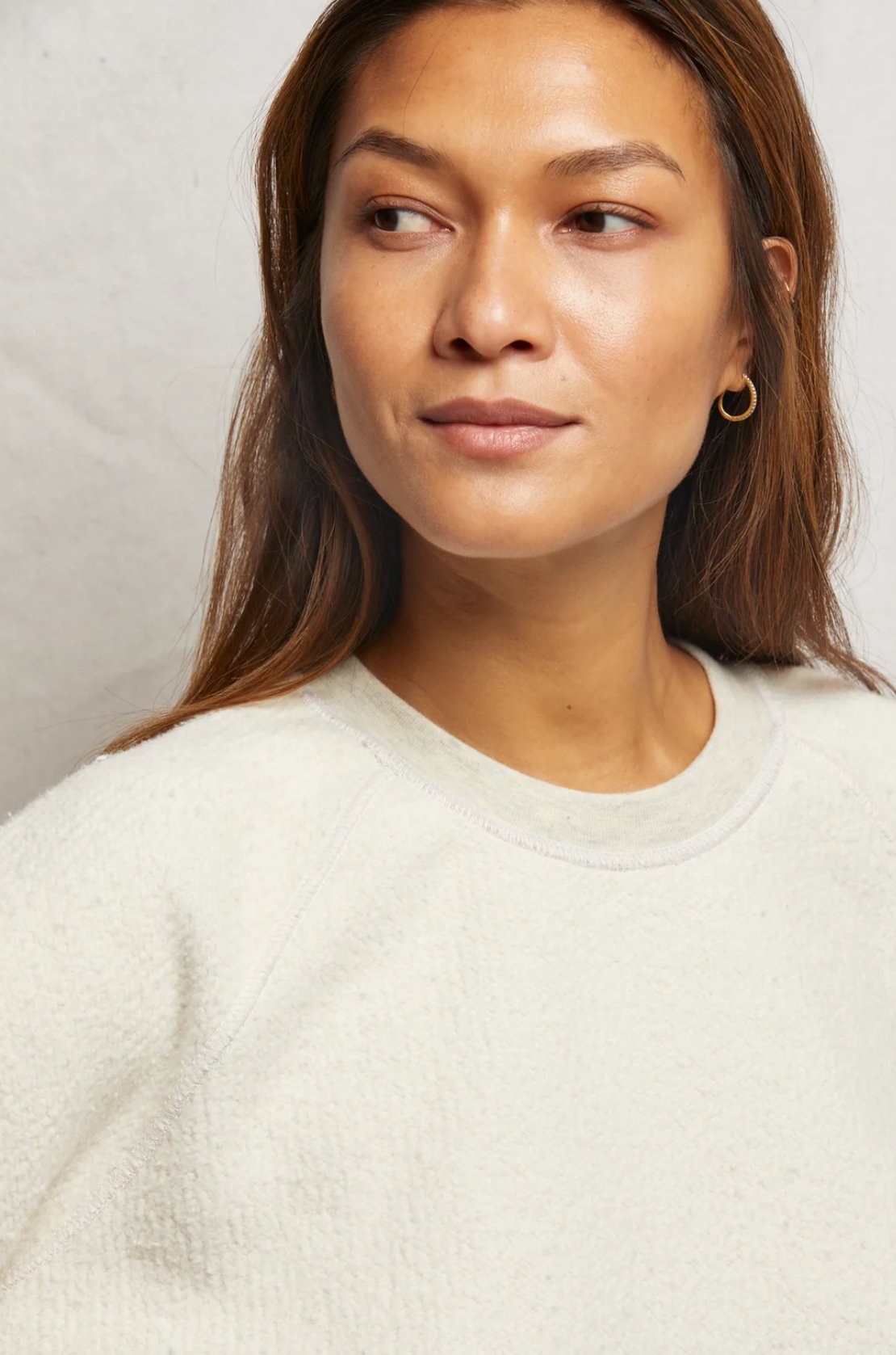 Perfect White Tee Ziggy Inside Out Sweatshirt