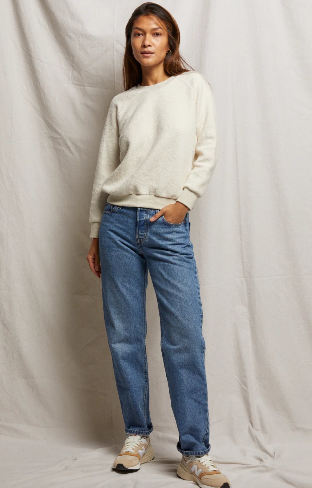 Perfect White Tee Ziggy Inside Out Sweatshirt