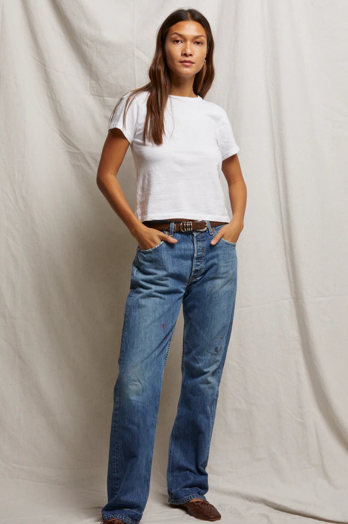 Perfect White Tee Lisa Tee